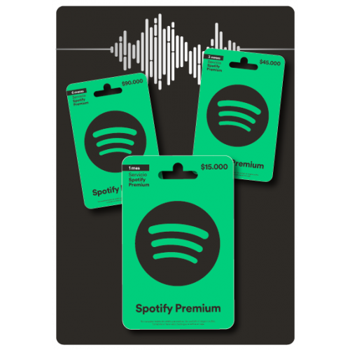 Pin Digital Spotify Premium 3 Meses