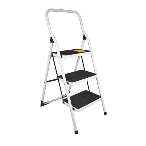 Escalera Truper Tubular Plegable, 91 Kilos 3 Peldaños