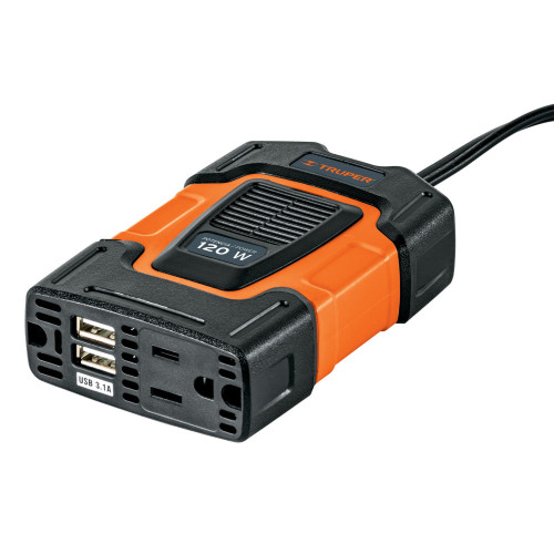 Inversor De Corriente 120 W - Truper 10447