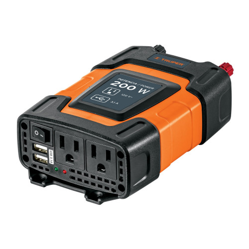 Inversor De Corriente 200 W - Truper 10448