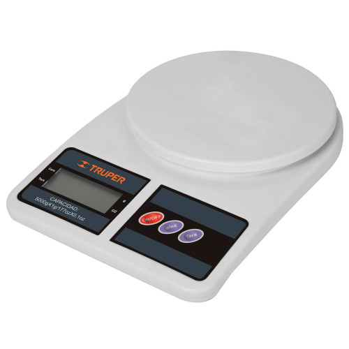 Báscula Digital Gramera Base Plástica 5Kg - Truper 15161