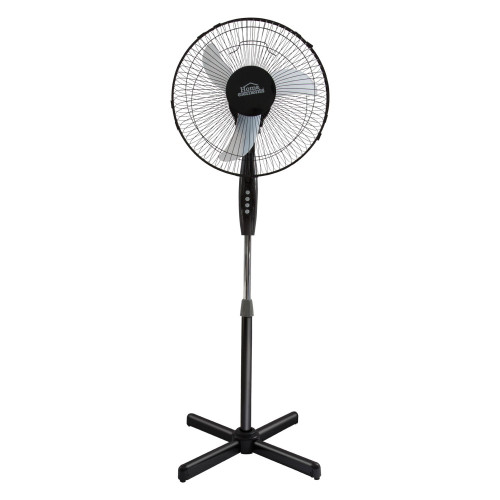 Ventilador Pedestal Negro 16P Cjax 1 Hecrsf-16Bin