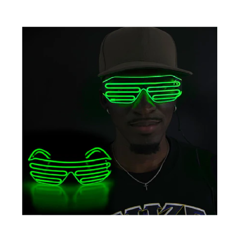 Gafas Luminosas Neón Luz Led Para Fiesta