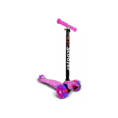 Monopatin Scooter Para Niña Moderna Con Luces Led